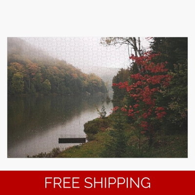 Le Studio Jigsaw Puzzle Lake Perry Fall 2019